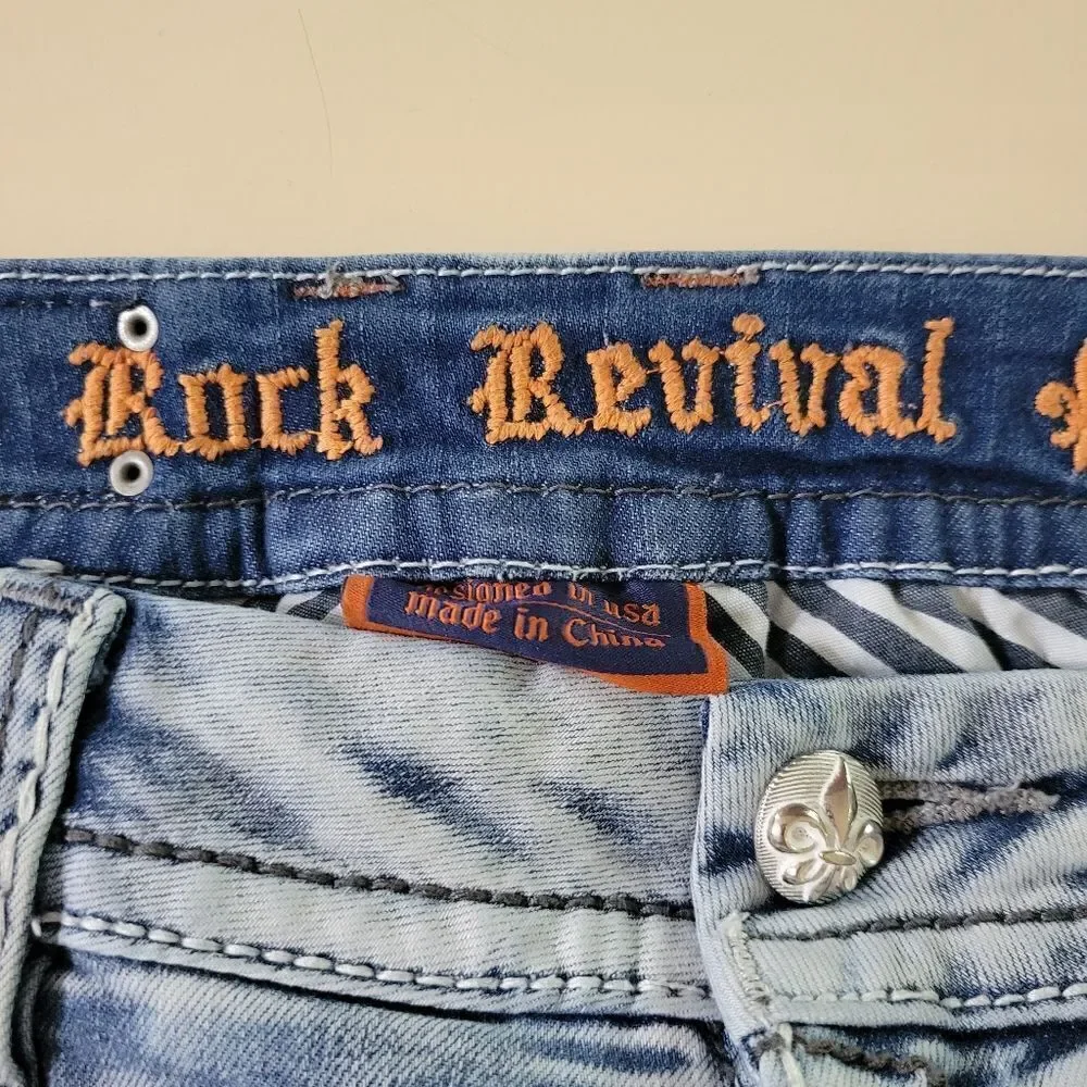Rock Revival Nadja Easy Crop Denim Jeans